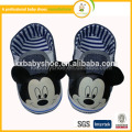 2015 bon marché en gros de haute qualité Micky souris coton chaussures de bébé